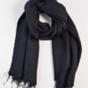 Nepal sjaal en omslagdoek Donker blauw