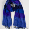 Nepal sjaal en omslagdoek Blauw-paars