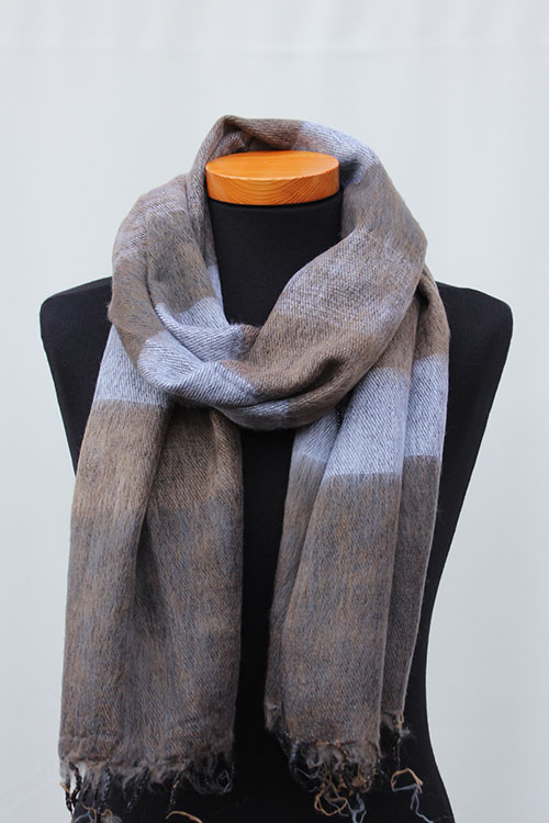 Kleine-Nepal-sjaal-beige-grijs-NK068-5 Kleine-Nepal-sjaal-beige-grijs
