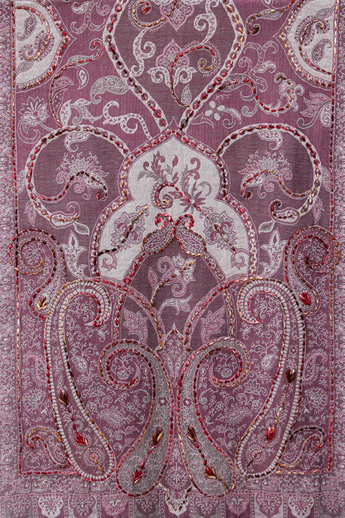 Geborduurde-sjaal-oud-roze-BW001-1 Geborduurde-sjaal-oud-roze-