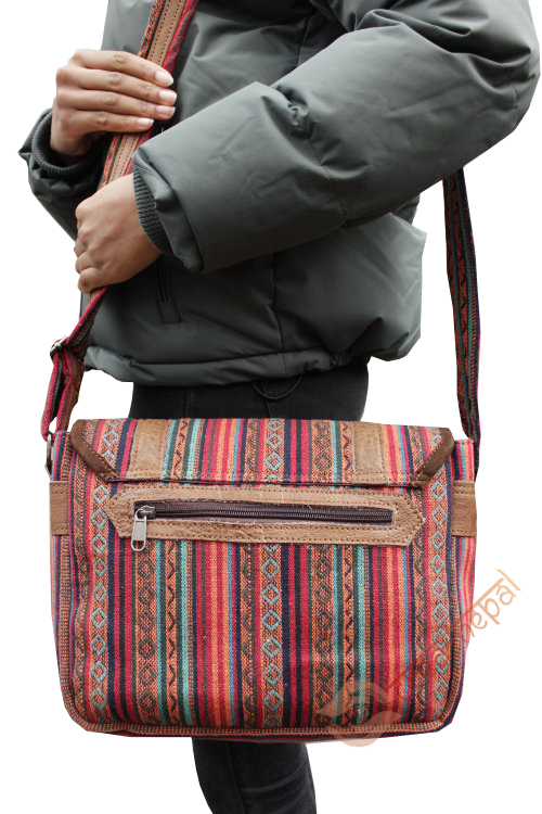 Kantoortas Sarlahi Tato 3 Kantoortas Sarlahi tato – premium schoudertas voor van eco-leer, vooraanzicht