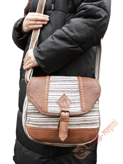 Schoudertas Ganesha ganesha– handgemaakte handtas