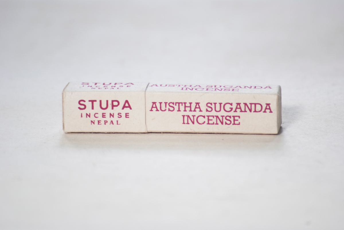 Austha-Suganda-tube-single_stupa-incense - kopie Austha Suganda wierook image