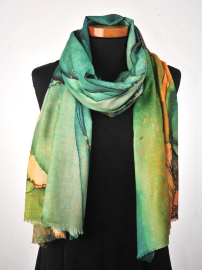 cashmere-sjaal-green