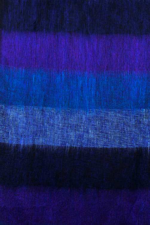 Kleine Nepal sjaal Blauw Paars